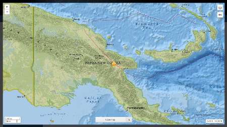 زمین لرزه 7.6 ریشتری پاپوآ گینه نو را لرزاند