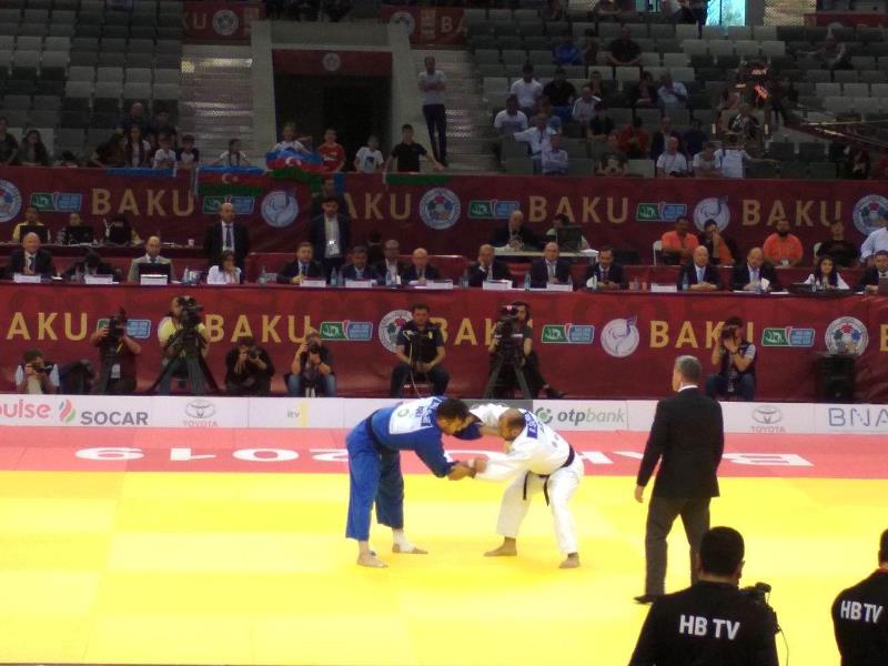 Iran judoka ranks 1st in Baku Grand Slam Iran judoka ranks 1st in Baku Grand Slam