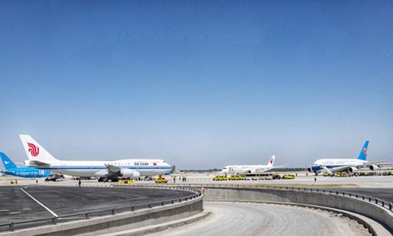 New Beijing airport examines its capabilities New Beijing airport examines its capabilities