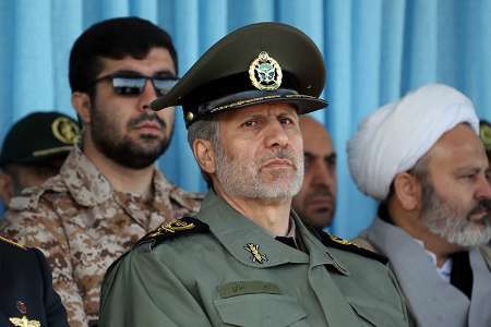 وزیر الدفاع : الشعب الایرانی سیهزم التحالف الصهیو -امریكی وزیر الدفاع : الشعب الایرانی سیهزم التحالف الصهیو -امریكی