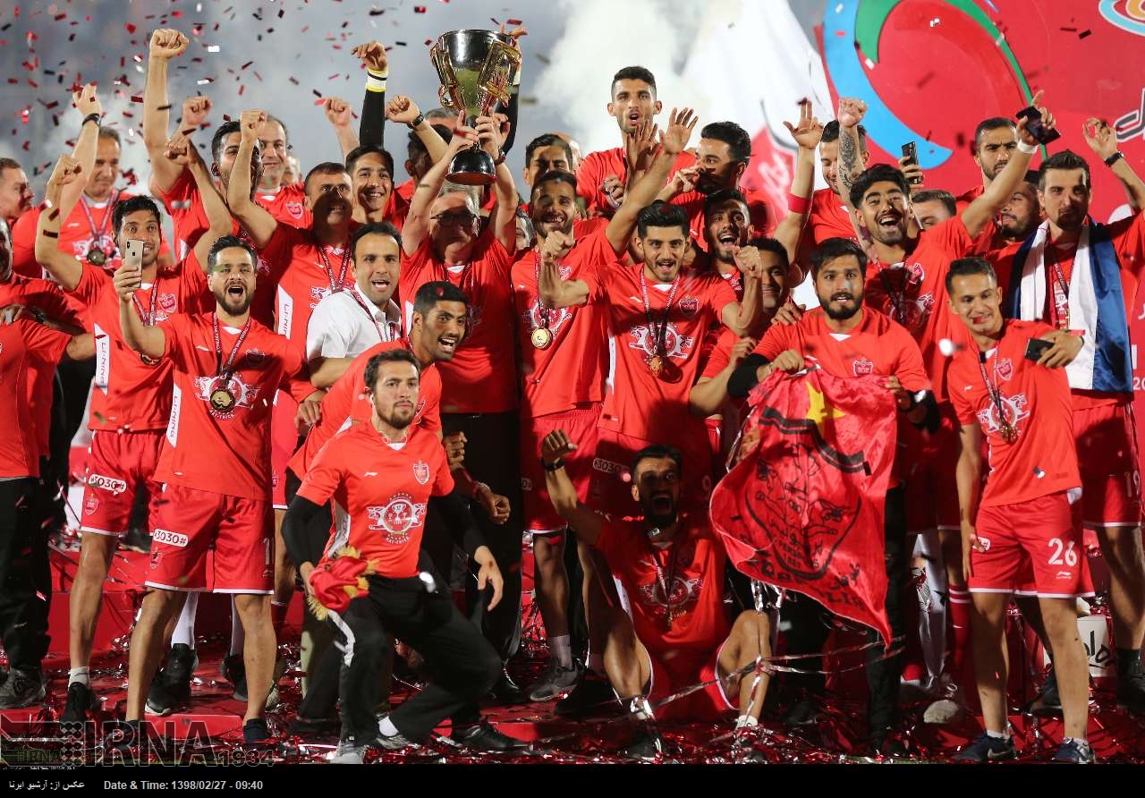 پرسپولیس کلب ایران میں فٹبال پریمیئر لیگ کا بادشاہ بن گیا پرسپولیس کلب ایران میں فٹبال پریمیئر لیگ کا بادشاہ بن گیا