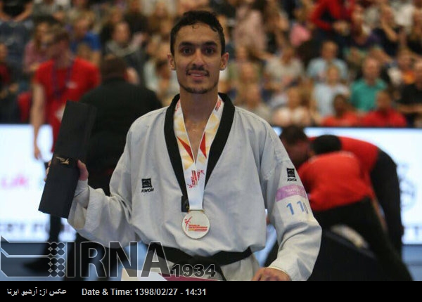 Taekwondoca iraní consigue el bronce en el Campeonato Mundial 2019