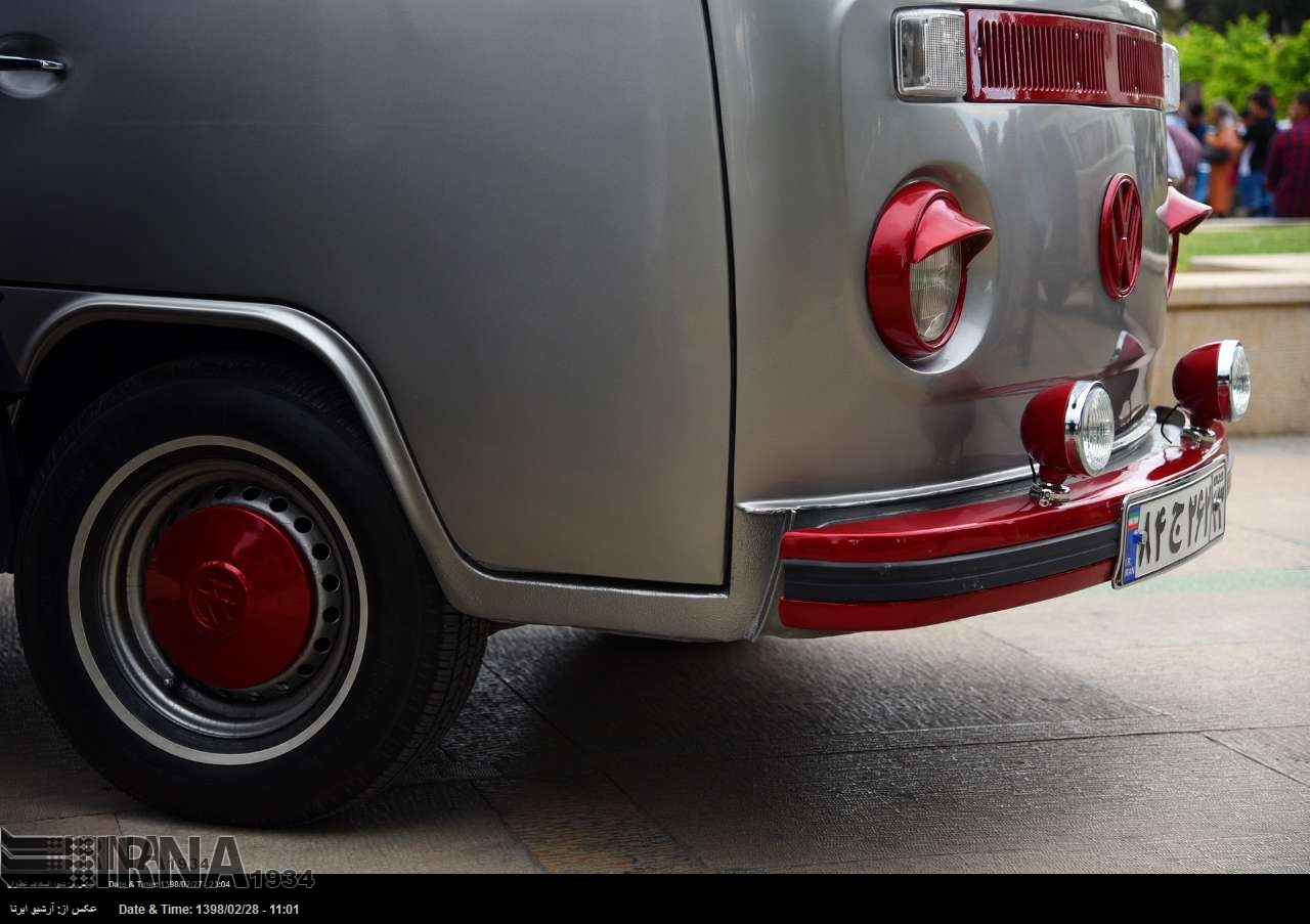 Show of Volkswagen classic cars in Iran