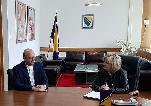 Bosnian speaker underlines boosting cooperation with Iran Bosnian speaker underlines boosting cooperation with Iran