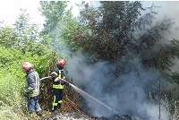 كشیك های آتش نشانی در عرصه های منابع طبیعی مستقر می‌شوند