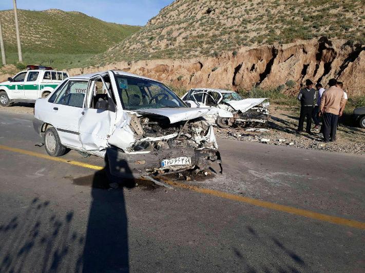 پنج حادثه رانندگی در جاده های زنجان 9 مصدوم برجا گذاشت