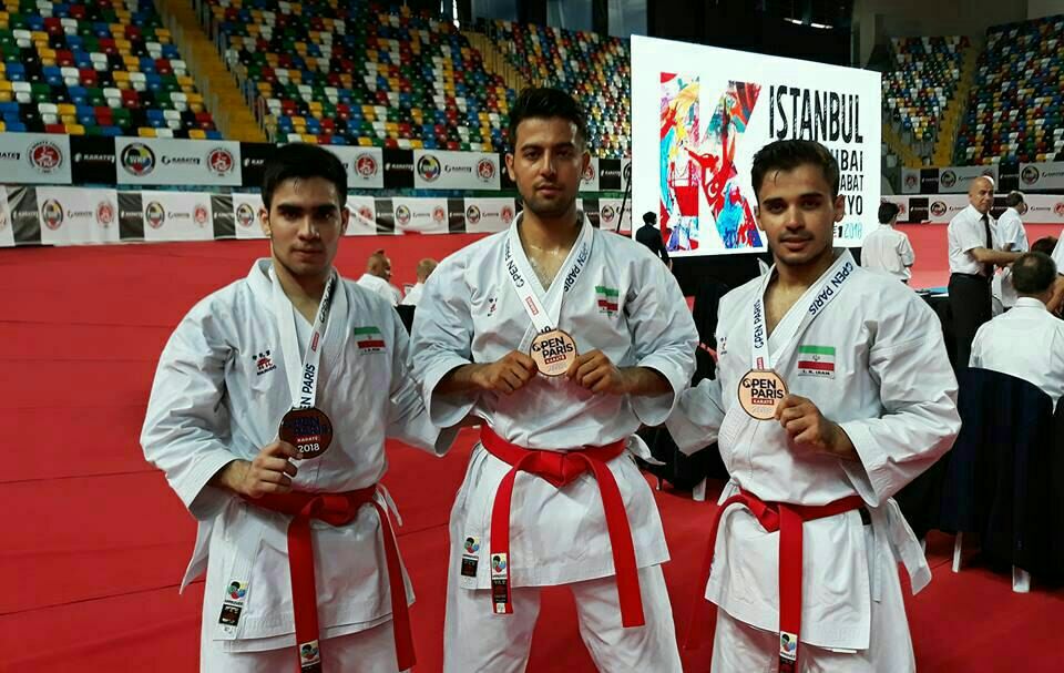 Iran karate team earns bronze in Istanbul league