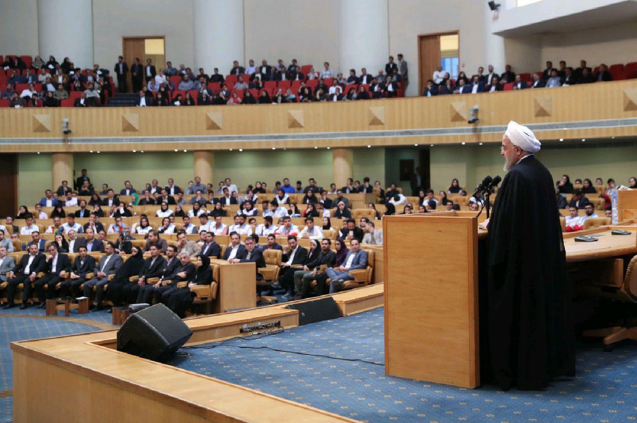 Rouhani: No power above nation, young generation in Iran Rouhani: No power above nation, young generation in Iran