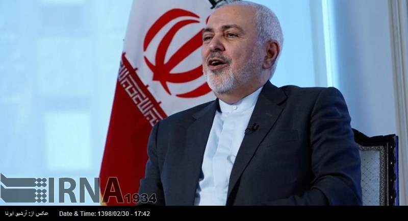 Zarif responde a Trump: Nunca amenaces a un iraní Zarif responde a Trump: Nunca amenaces a un iraní