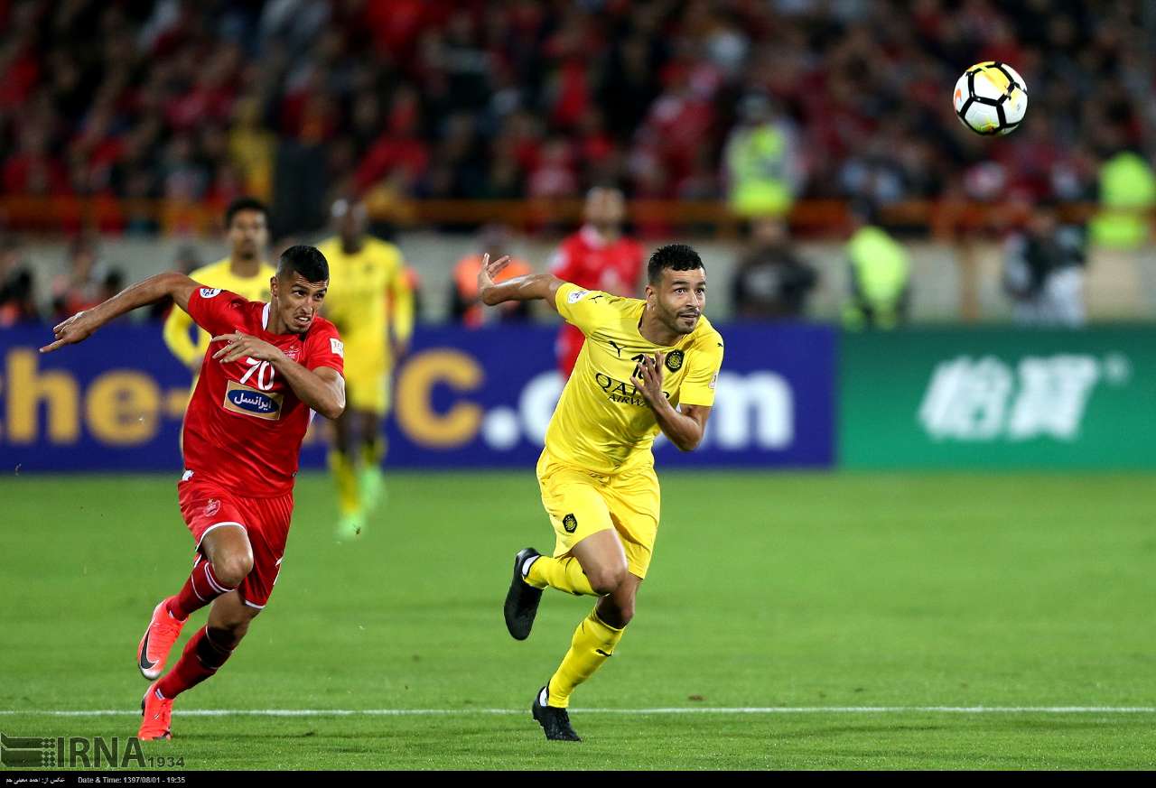 برتري يك نيمه اي پرسپوليس برابر السد برتري يك نيمه اي پرسپوليس برابر السد