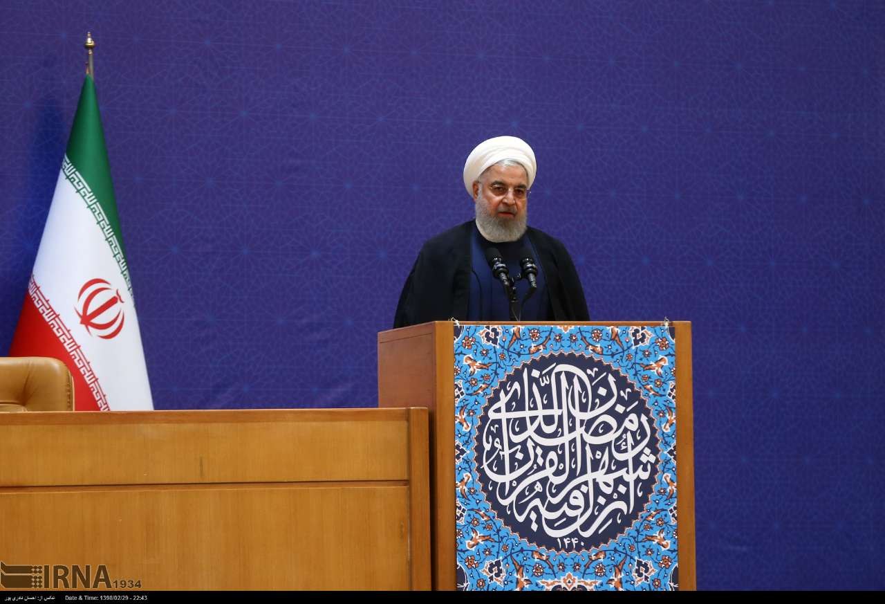 La nation iranienne ne s'incline pas devant les tyrans (Rohani) La nation iranienne ne s'incline pas devant les tyrans (Rohani)