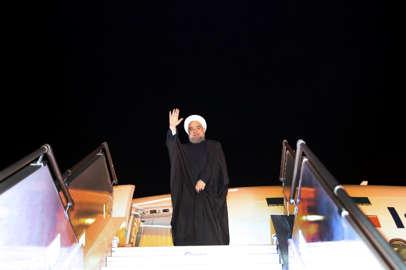 رييس جمهوري آذربايجان غربي را به مقصد تهران ترك كرد رييس جمهوري آذربايجان غربي را به مقصد تهران ترك كرد