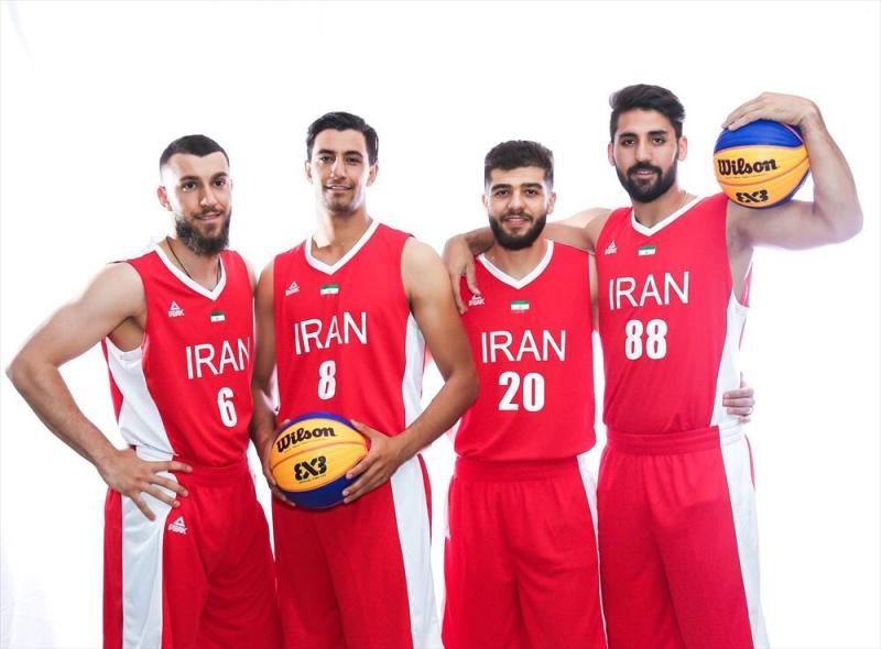 نخستين پيروزي بسكتبال سه نفره ايران در كاپ آسيا نخستين پيروزي بسكتبال سه نفره ايران در كاپ آسيا