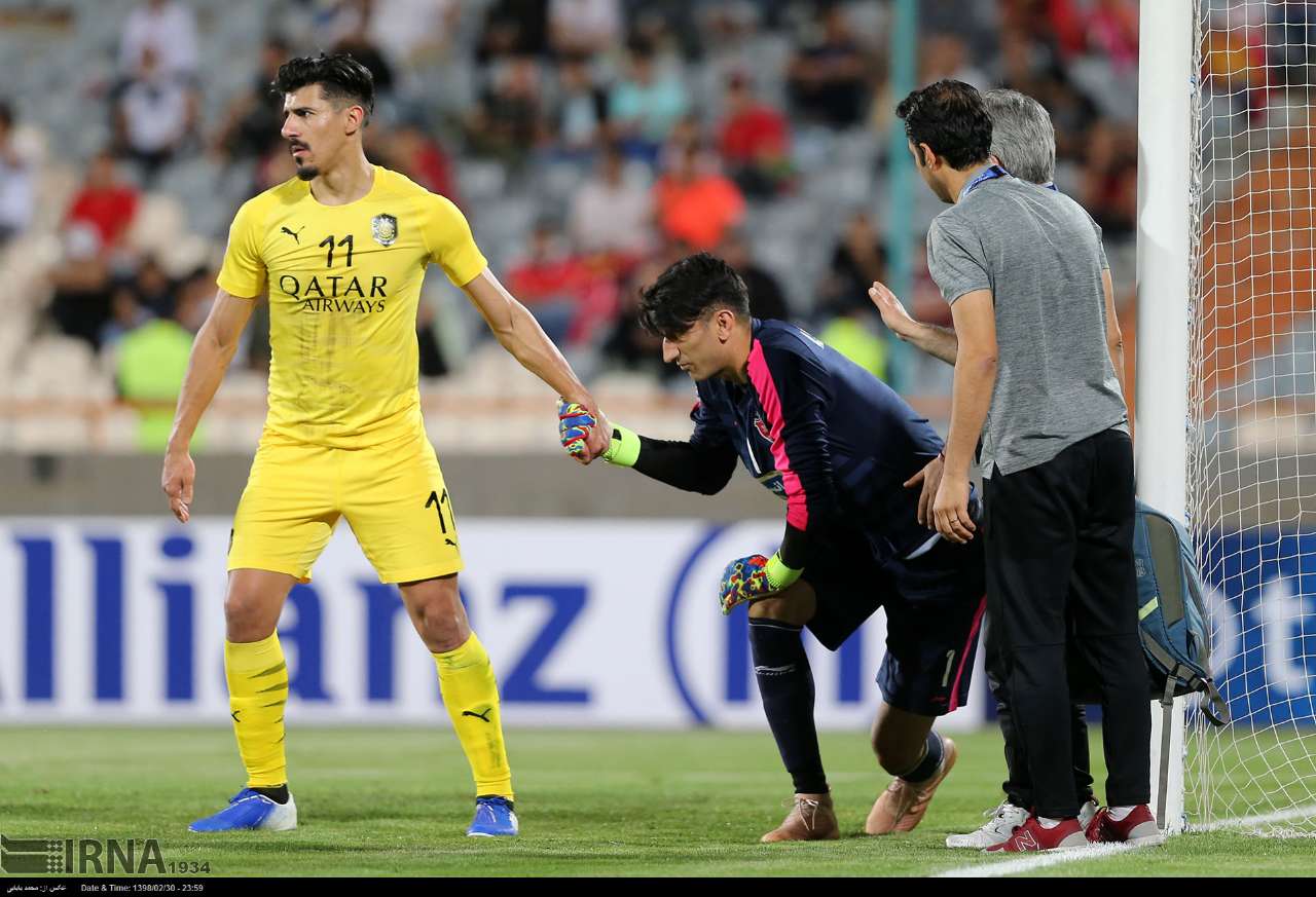 بيرانوند با تاكيد كادرفني برابر السد به ميدان رفت بيرانوند با تاكيد كادرفني برابر السد به ميدان رفت