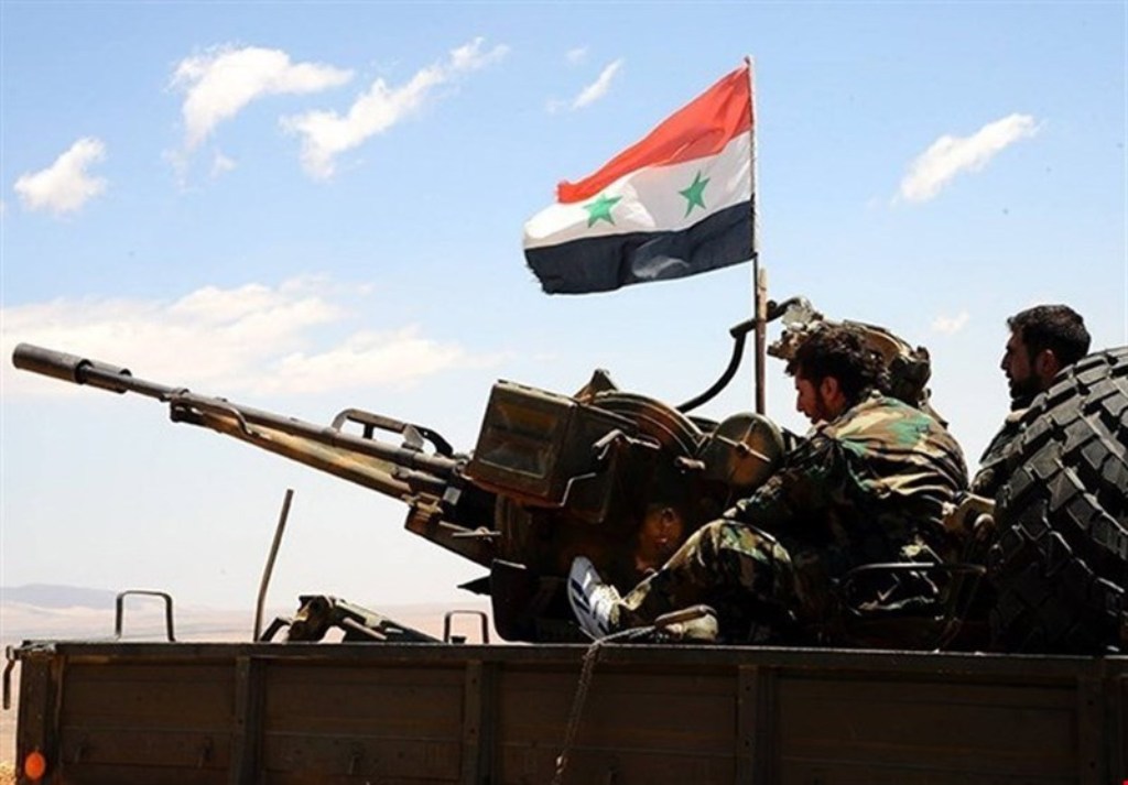 ارتش سوريه حمله پهپادي تروريست ها به حماه را دفع  كرد