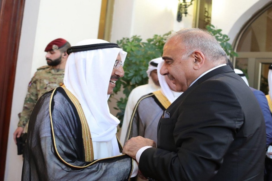 عادل عبد المهدي بحث مع أمير الكويت المستجدات الاقليمية والدولية عادل عبد المهدي بحث مع أمير الكويت المستجدات الاقليمية والدولية