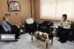 گزارش تصویری بازدید روسای پلیس فرماندهی انتظامی کردستان از ایرنا