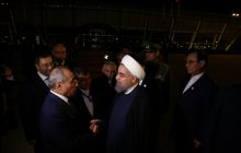 دکتر روحانی باکو را به مقصد تهران ترک کرد