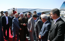 مذاکرات خصوصی روسای جمهوری ایران و تاجیکستان